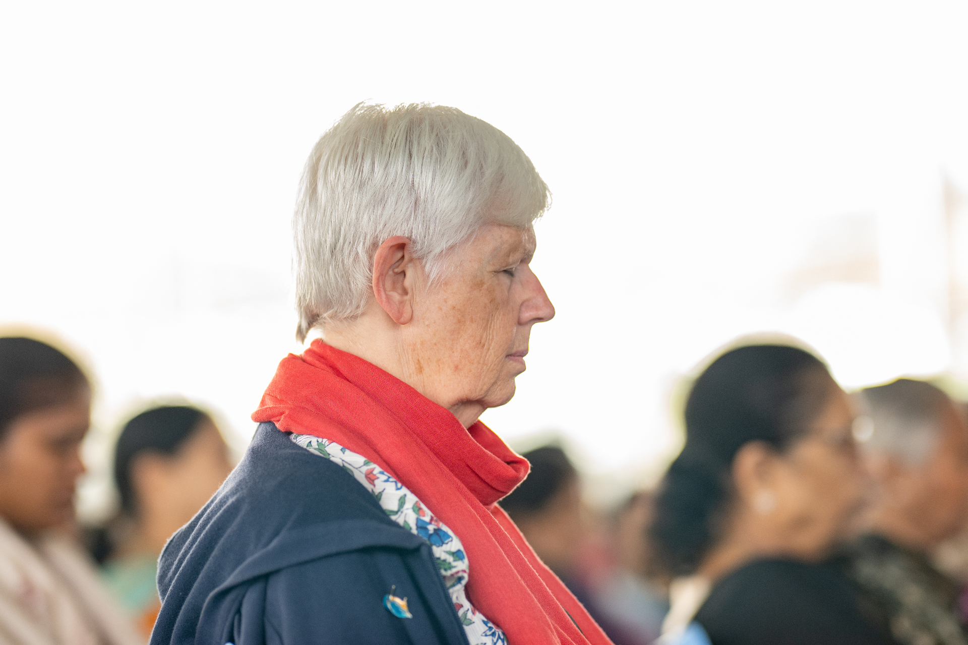 Heartfulness practitioner in meditation